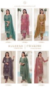 Chakori By Vinay Kuleesh Hit list Organza Embroidery Designer Salwar Suits Wholesalers In Delhi
